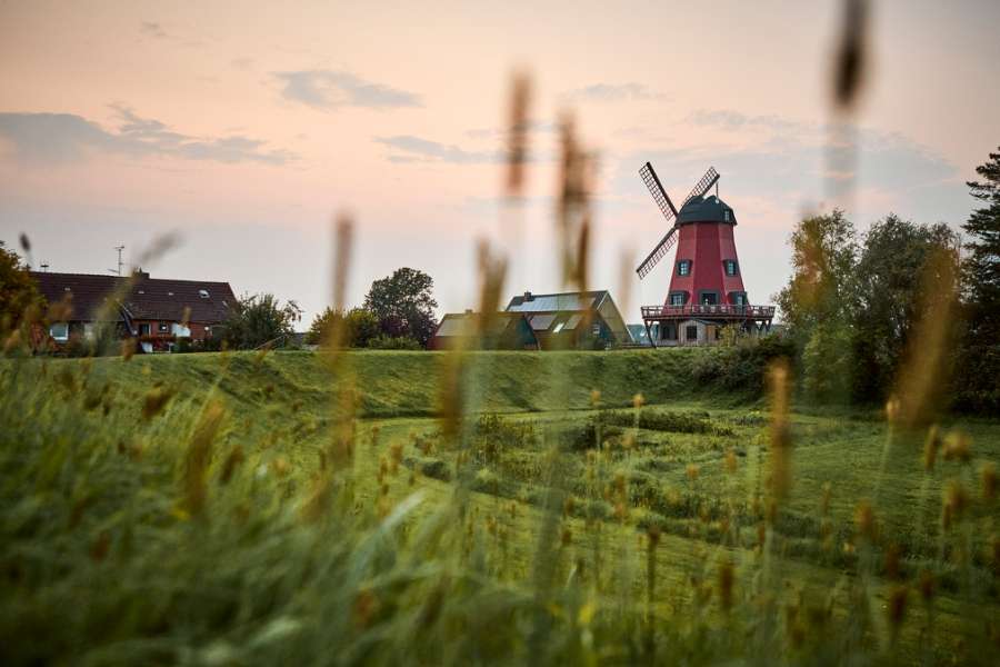 Historische Mühle erwacht mit Pfannenblechen zu neuem Leben, An der Fähre 3, 25573 Beidenfleth